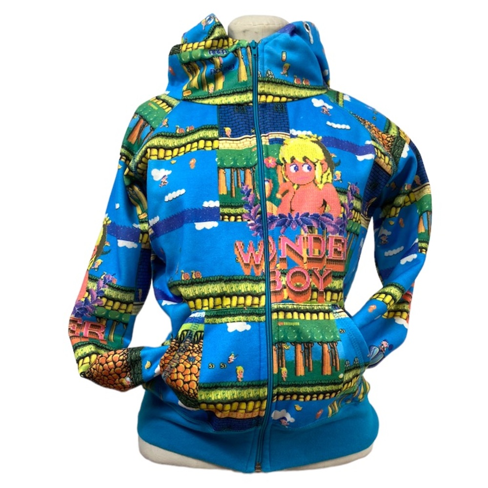 Wonderboy Gameboy Vintage Full Zip Jacket size L